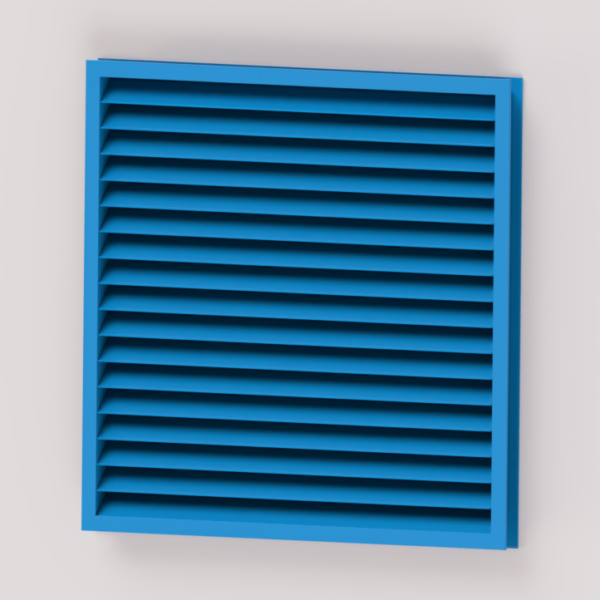 Grille d’aération –  Double face pour panneaux de 16mm – Image 3