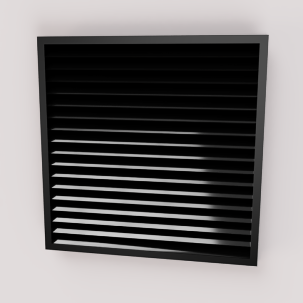 Grille d’aération –  Double face pour panneaux de 16mm – Image 7