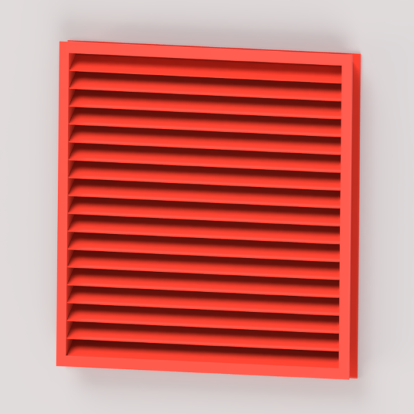 Grille d’aération –  Double face pour panneaux de 16mm – Image 8
