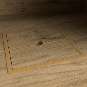 Habillage trappe meuble